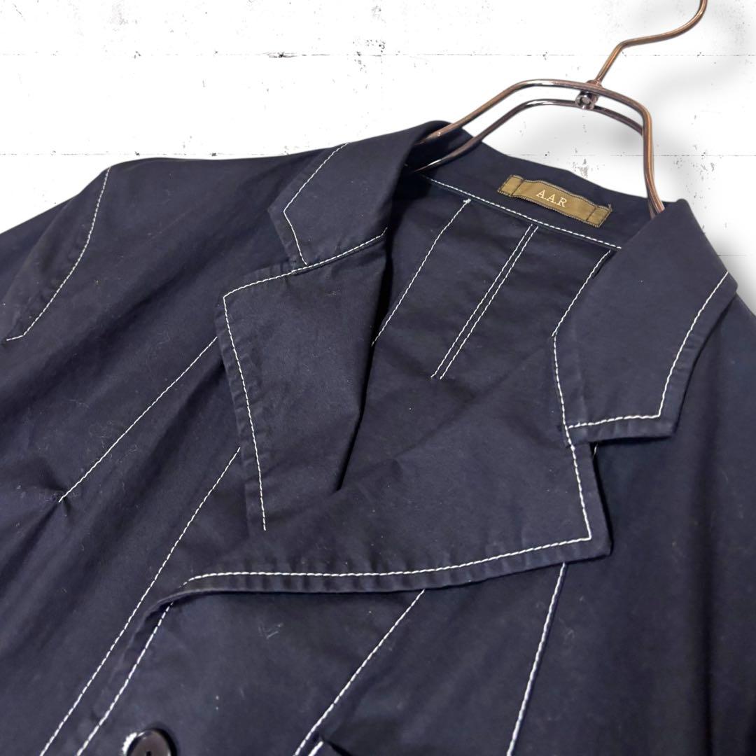 A.A.R. youji yamamoto ステッチ　ストレッチ　ジャケット