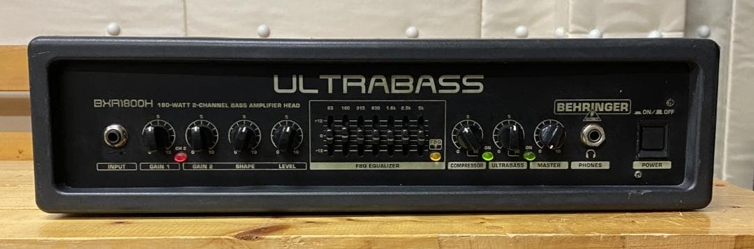 【底値】Behringer BH1800H ベースヘッド 動作良好