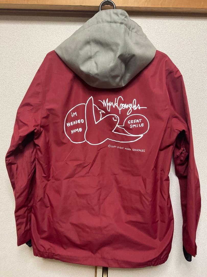 SCAPE×Mark Gonzalesコラボ　スノボウエア　セットアップ