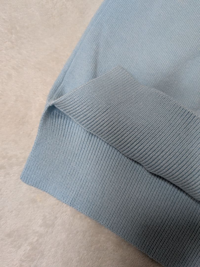MAISON KITSUNÉ 水色 カーディガン M