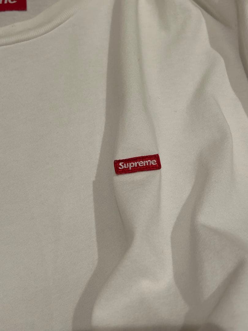 Supreme Small Box L/S Tee ホワイト 24SS