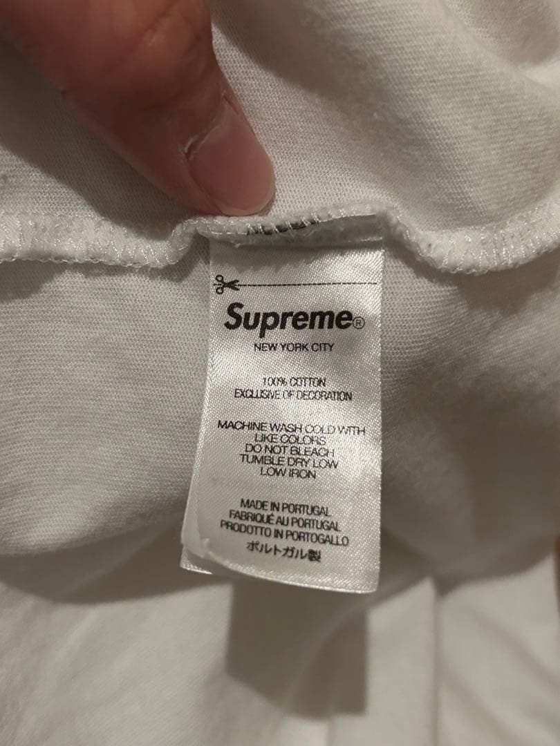 Supreme Small Box L/S Tee ホワイト 24SS