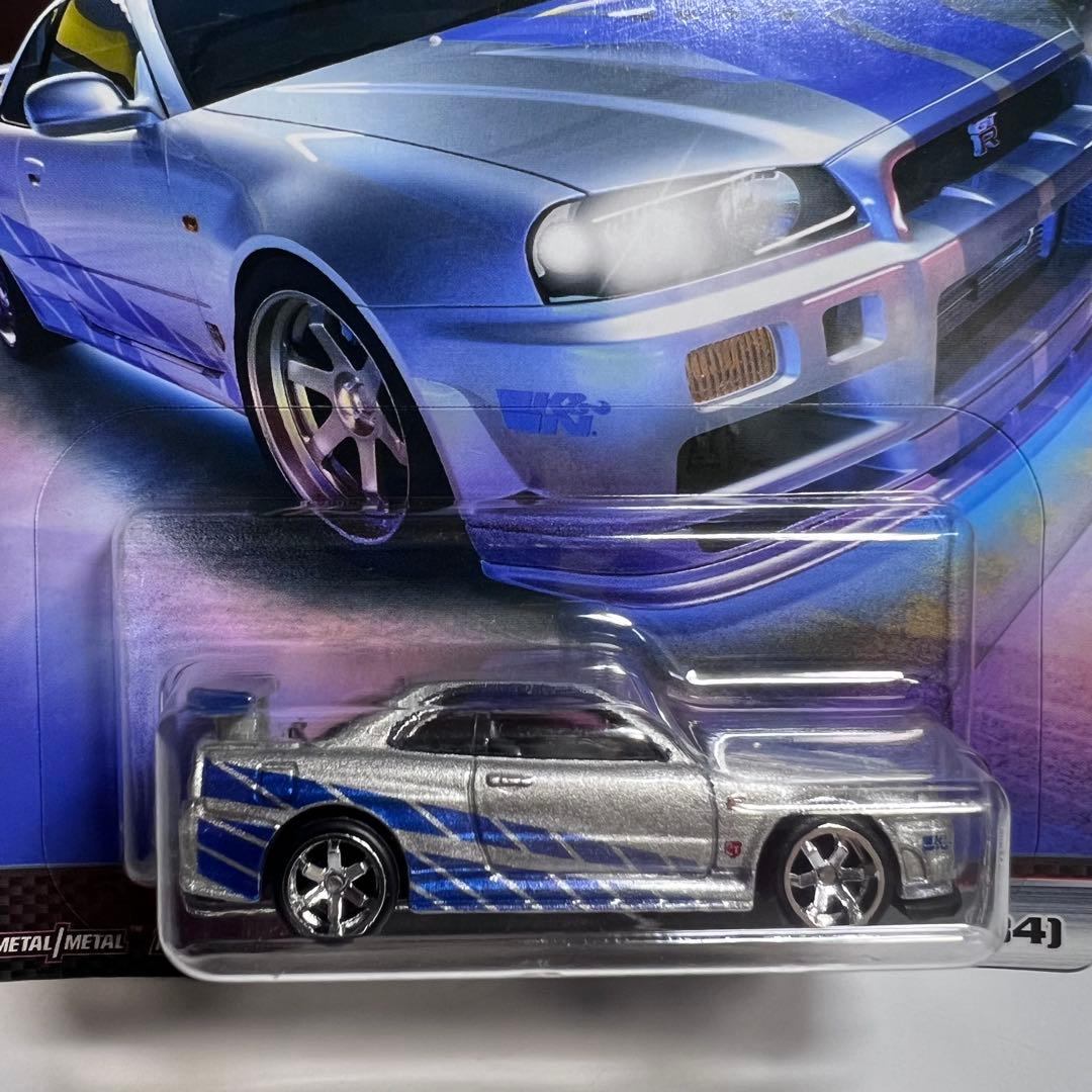 ホットウィール ワイルド・スピード 日産 スカイライン GT-R (BNR34)