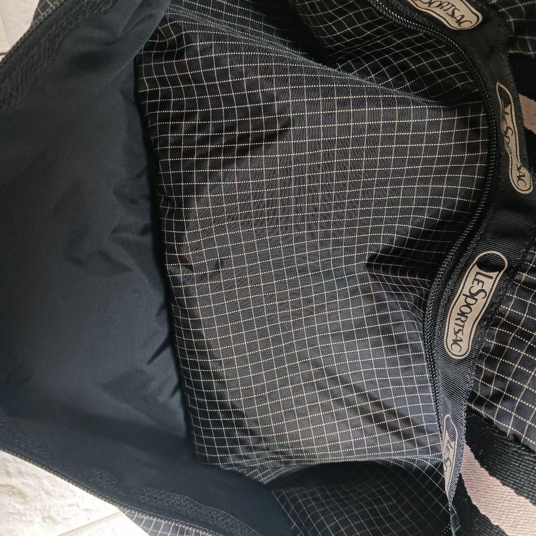 runa様 LeSportsac 希少品 ボストンバッグ 黒 ポーチ付 2way