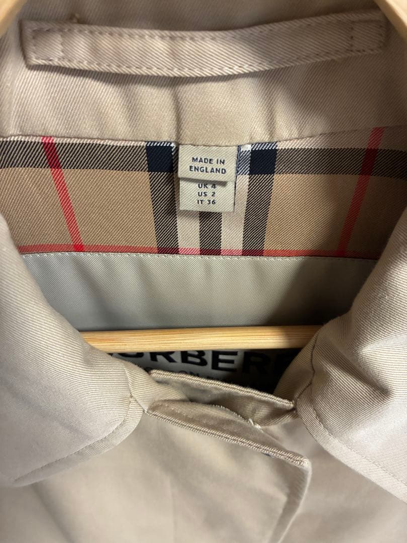 【美品】BURBERRY トレンチコート　レディース