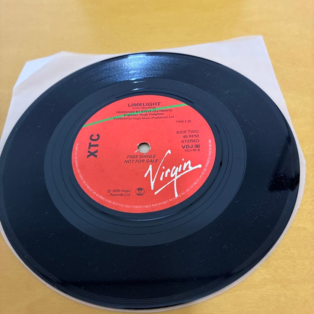XTC / DRUMS & WIRES 輸入12inch＋7inchレコード