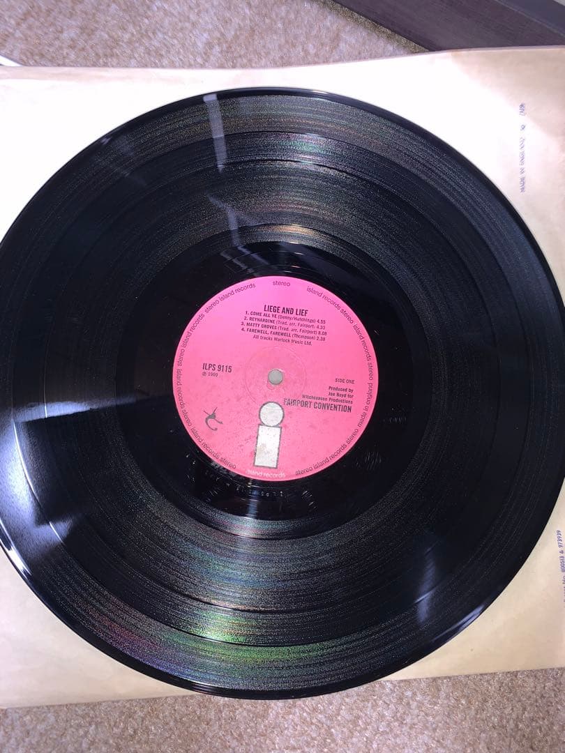 英ORIGINAL Fairport Convention Liege&Lief