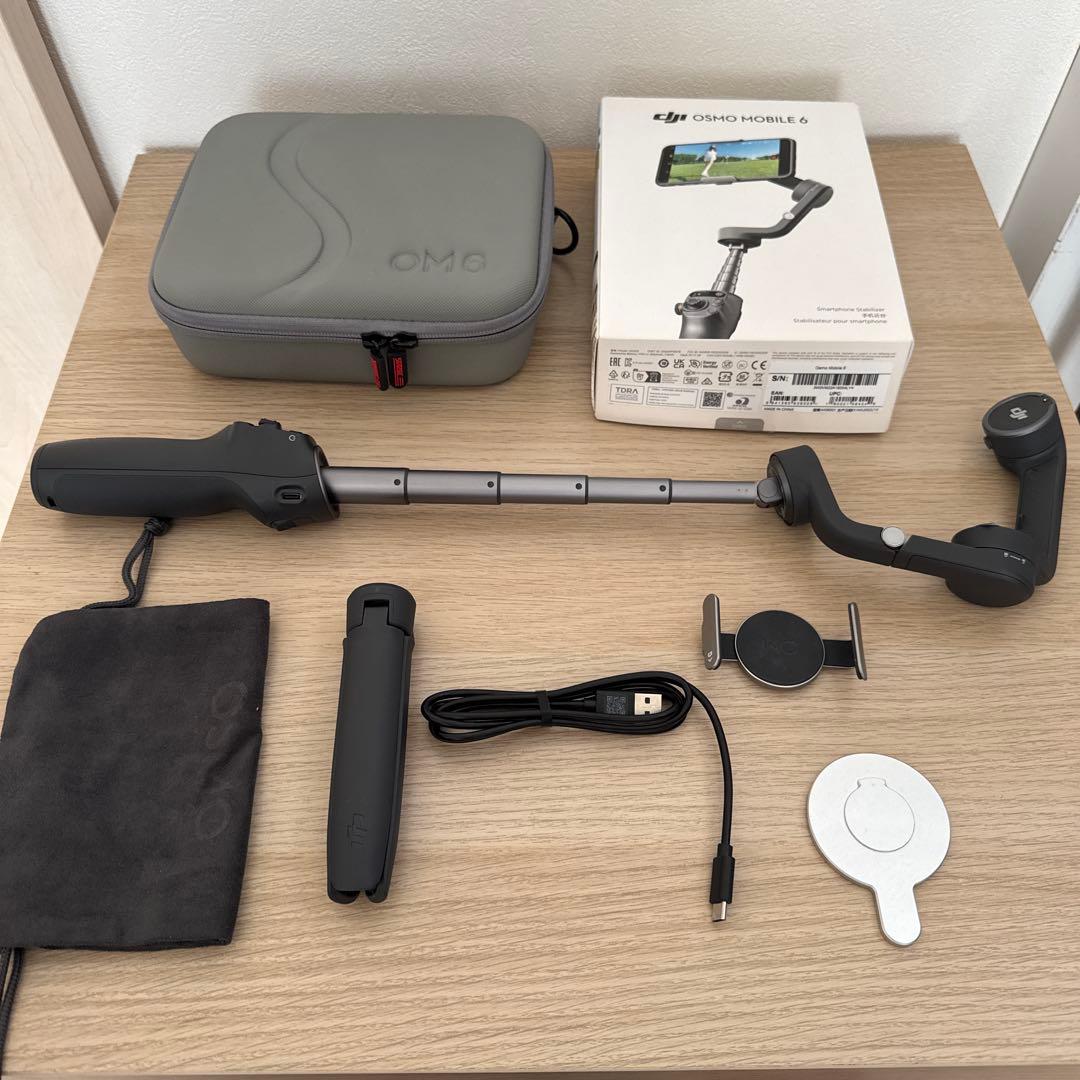 DJI OSMO6 バックとおまけ付き　スマホスタビライザー ジンバル
