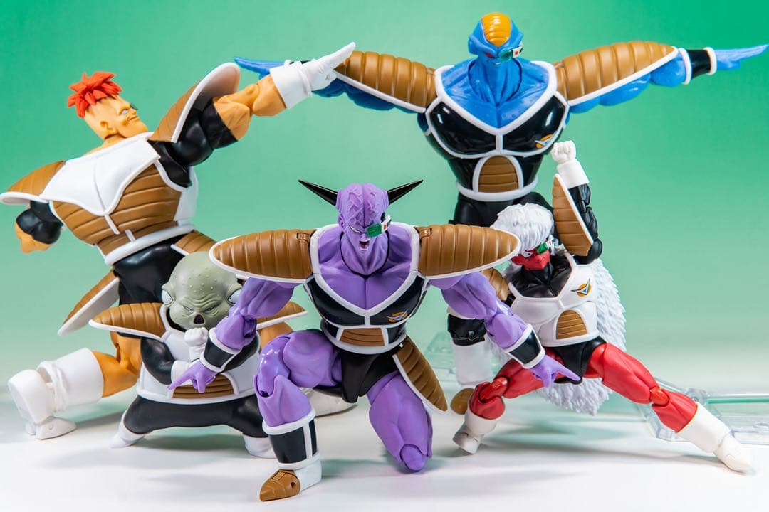 バンダイS.H.Figuarts ギニュー、リクーム 、ジース、バータ&グルド