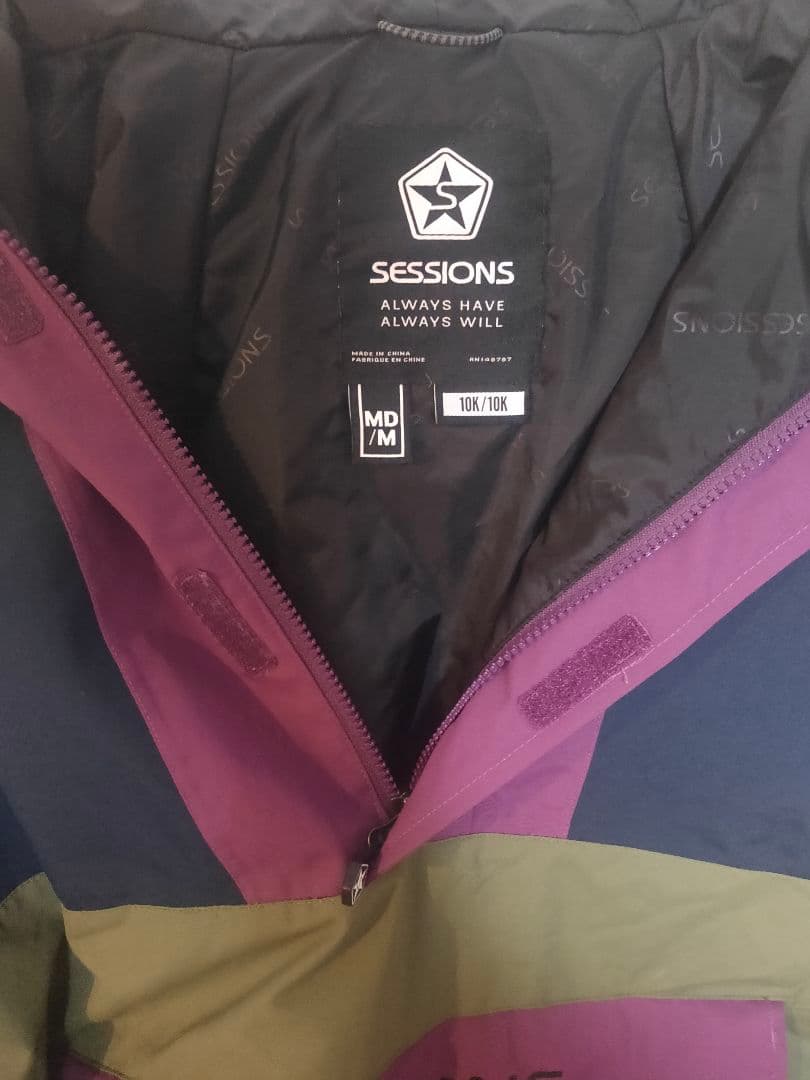 SESSIONS スノーボードウェア ジャケットとパンツセット
