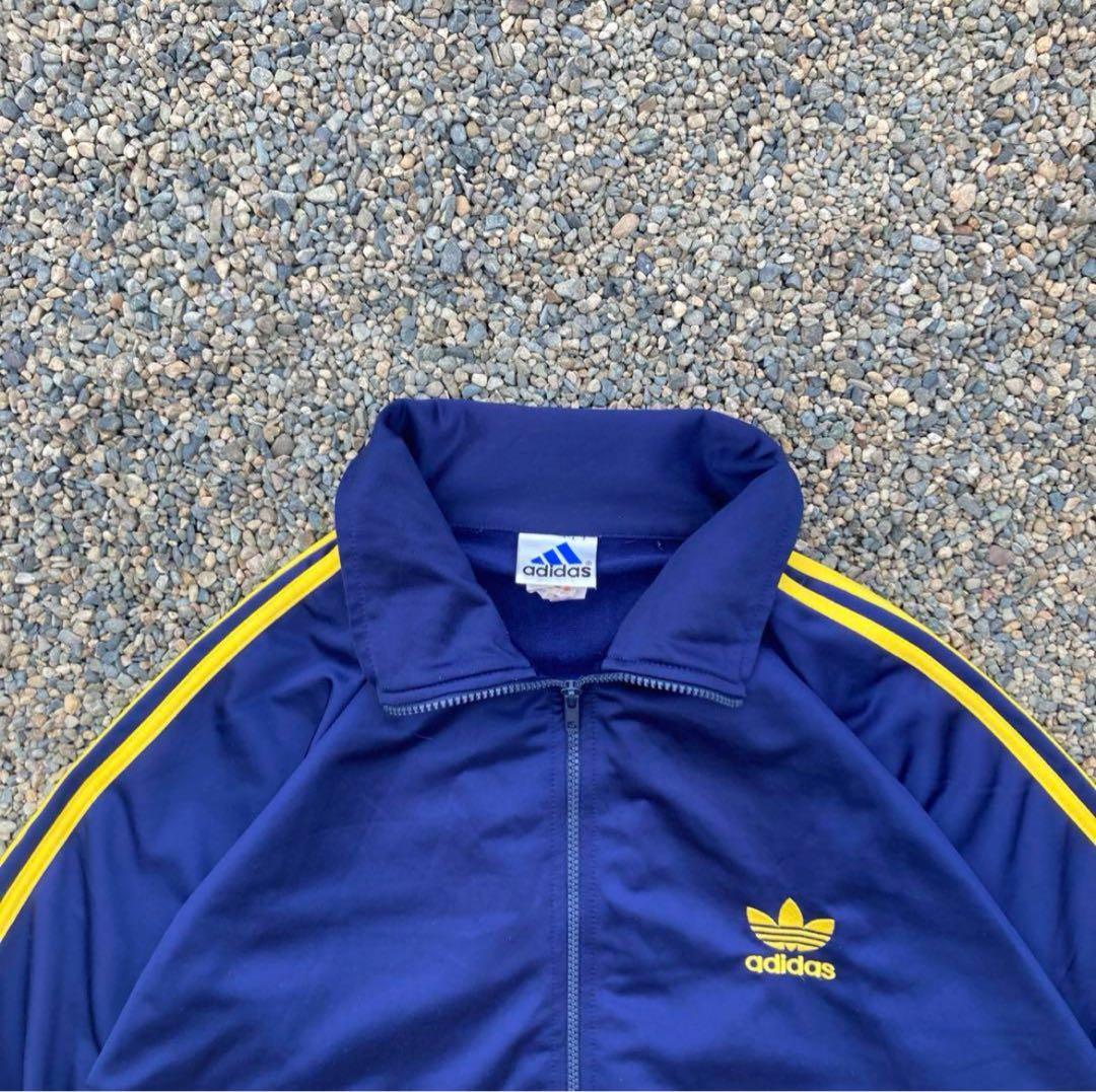 90s adidas Originals Track Jacket ネイビー