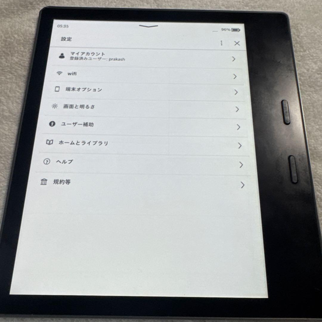 D*社様 kindle oasis 10世代 8GB 本体のみ