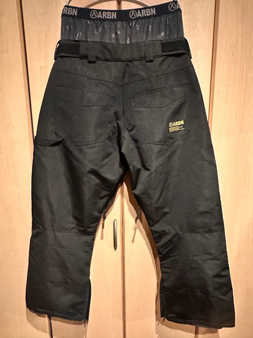 【ほぼ新品】ARBN スノーボードウェア上下セットブラック黒 XL