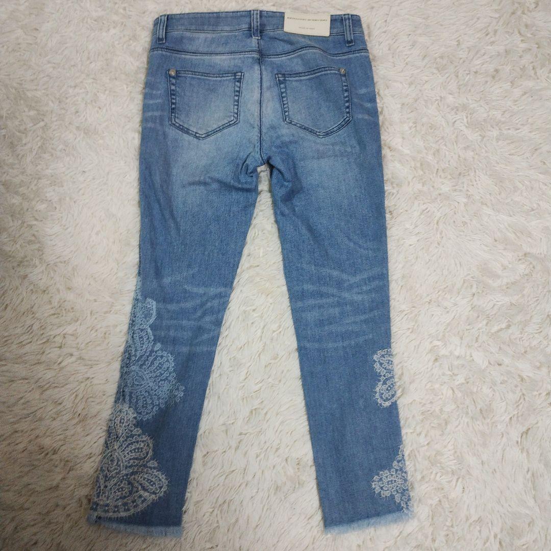✨️美品✨️ ERMANNO SCERVINO デニム レース装飾