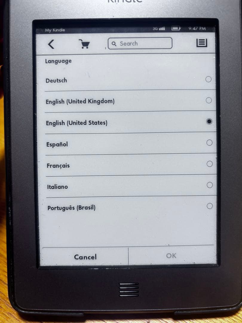 Amazon Kindle Touch 第４世代　美品
