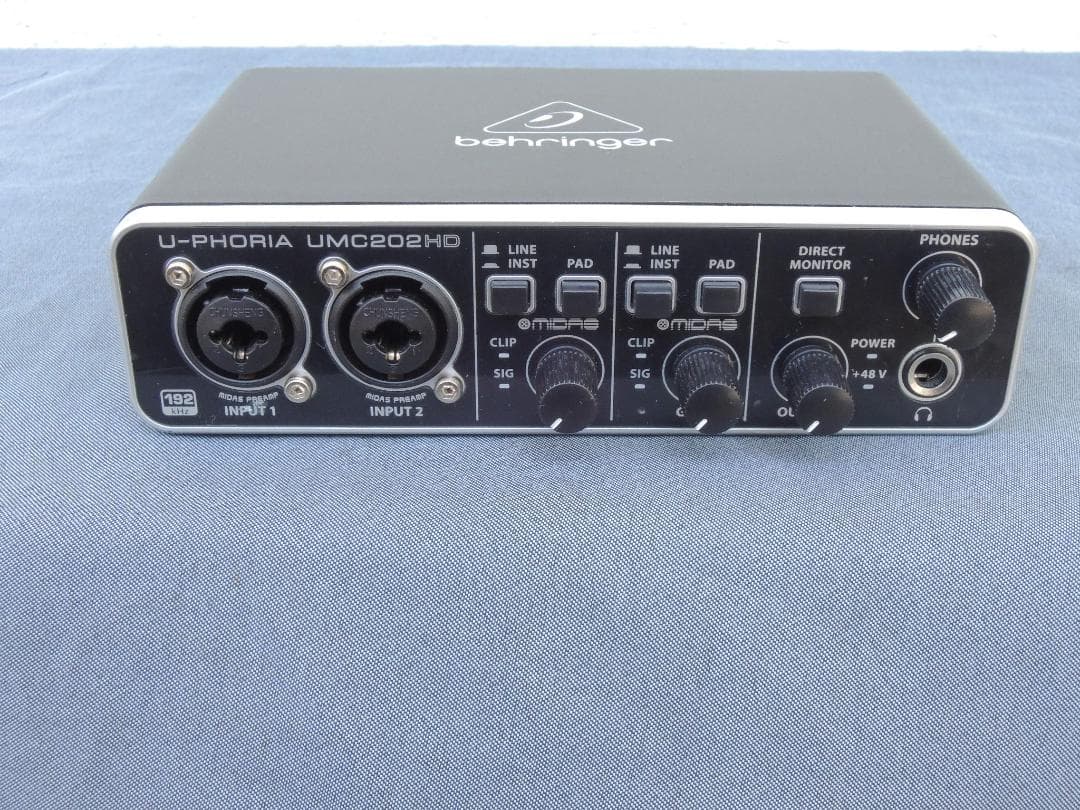 N646△BEHRINGER U-PHORIA UMC202HD ベリンガー