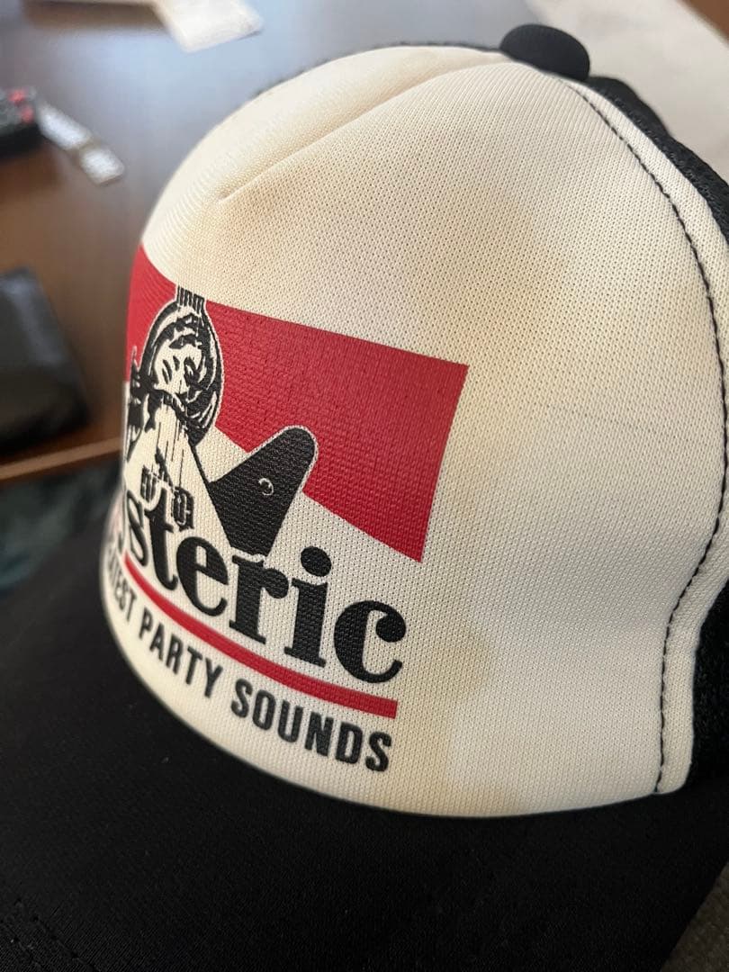 HYSTERIC GLAMOUR ヒステリックグラマー メッシュキャップ 黒