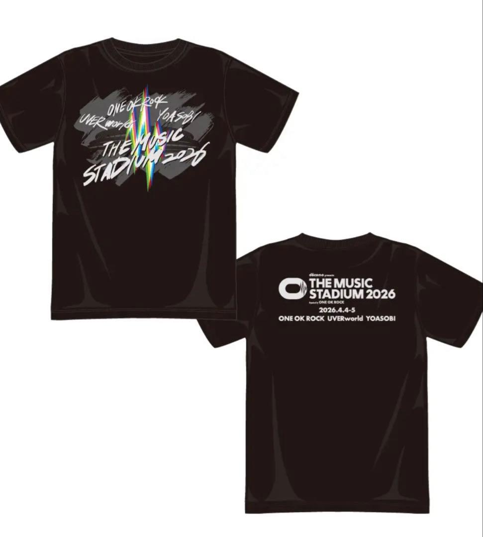 ONE OK ROCK THE MUSIC STADIUM 2026 TシャツS