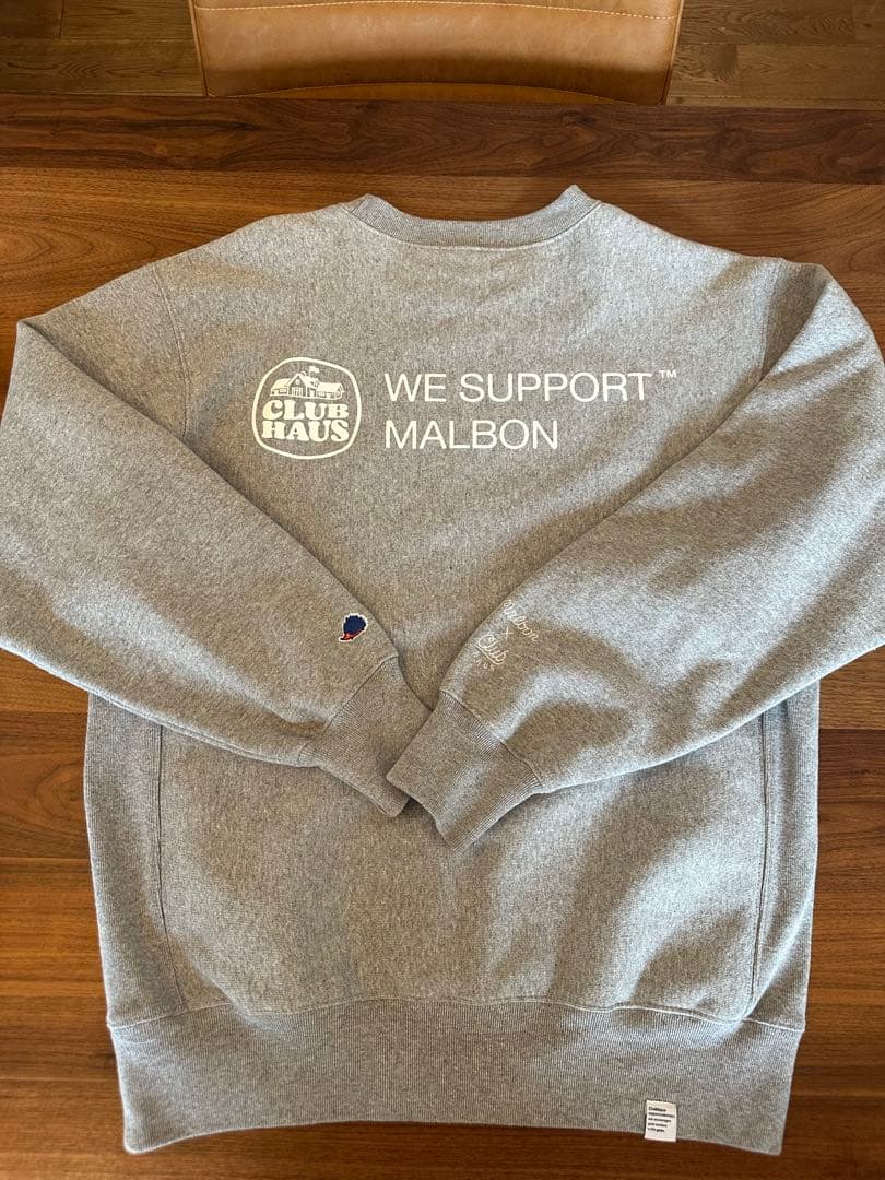 CLUB HAUS MALBON コラボスウェット