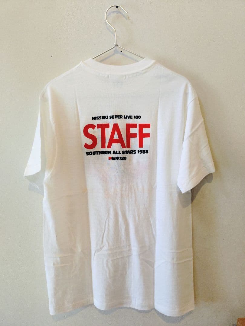 サ*ン様 サザンオールスターズ LIVE STAFF Ｔシャツ 1988年 新品