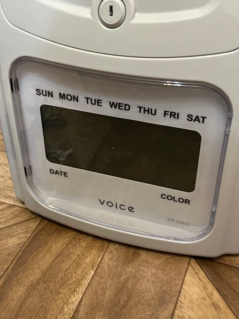 VOICE VT-2000 タイムカード　タイムレコーダー