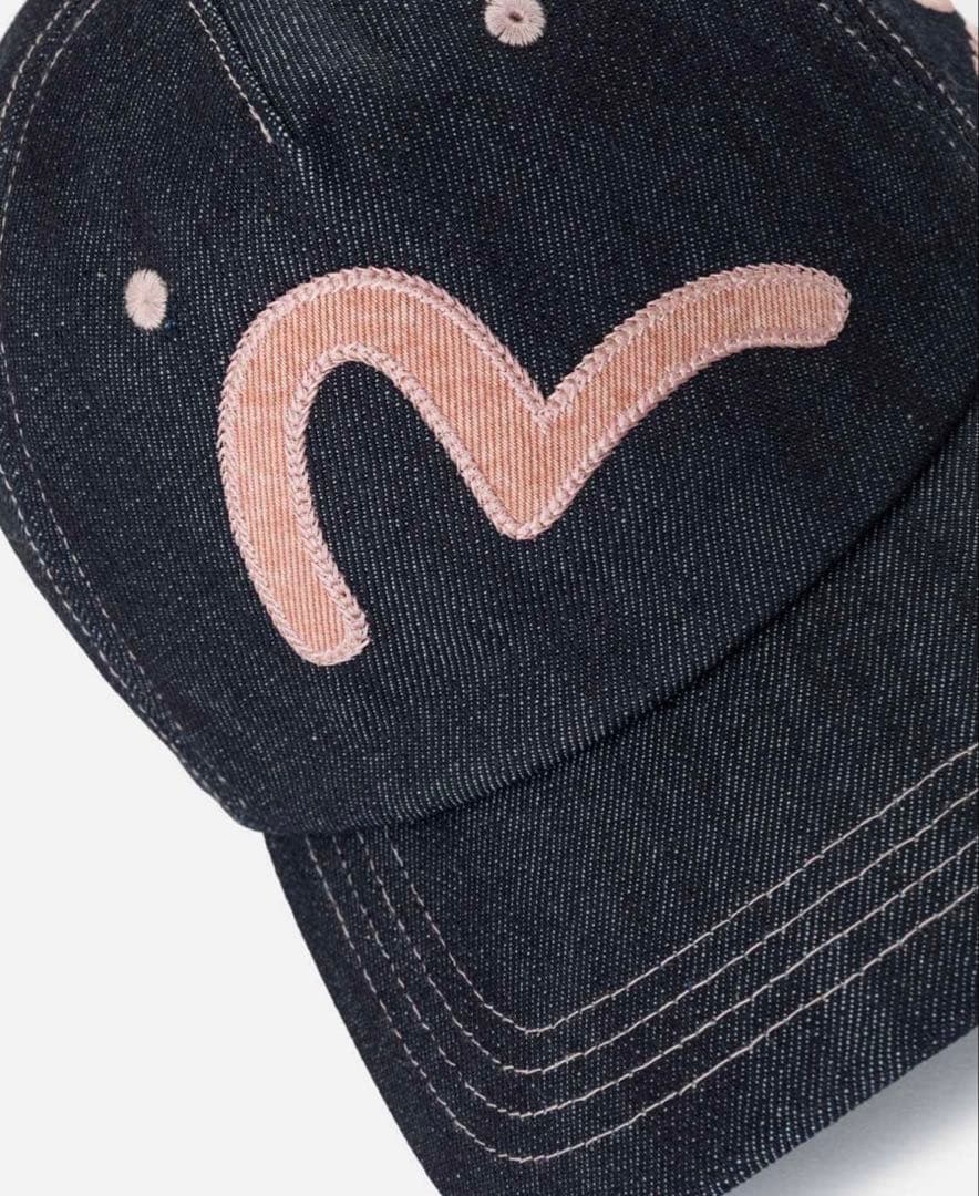 PALACE EVISU ディープインディゴ刺繍デニムキャップ未開封新品☆パレス
