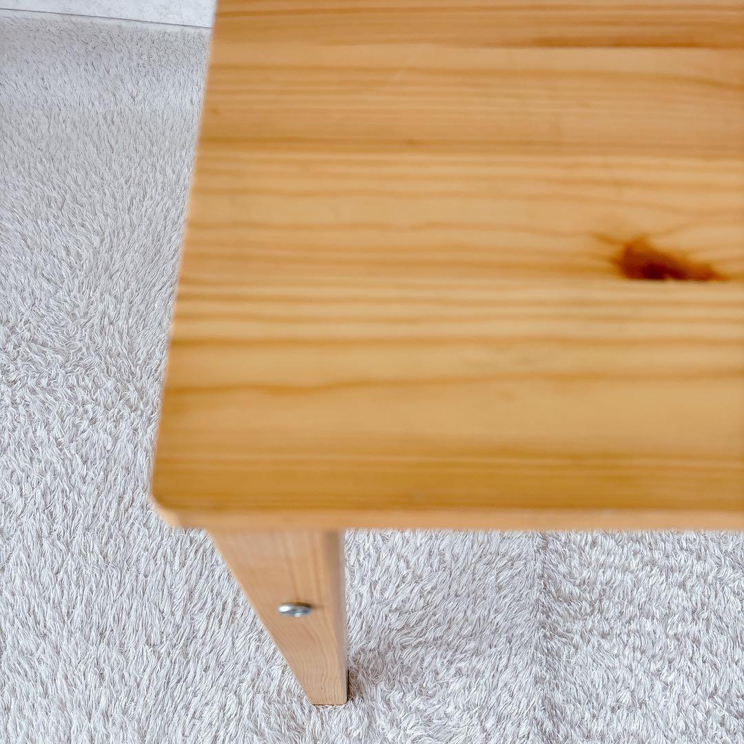 オサリバン様リクエスト品】無印良品 MUJI パイン材 ハイ テーブル 折りたた