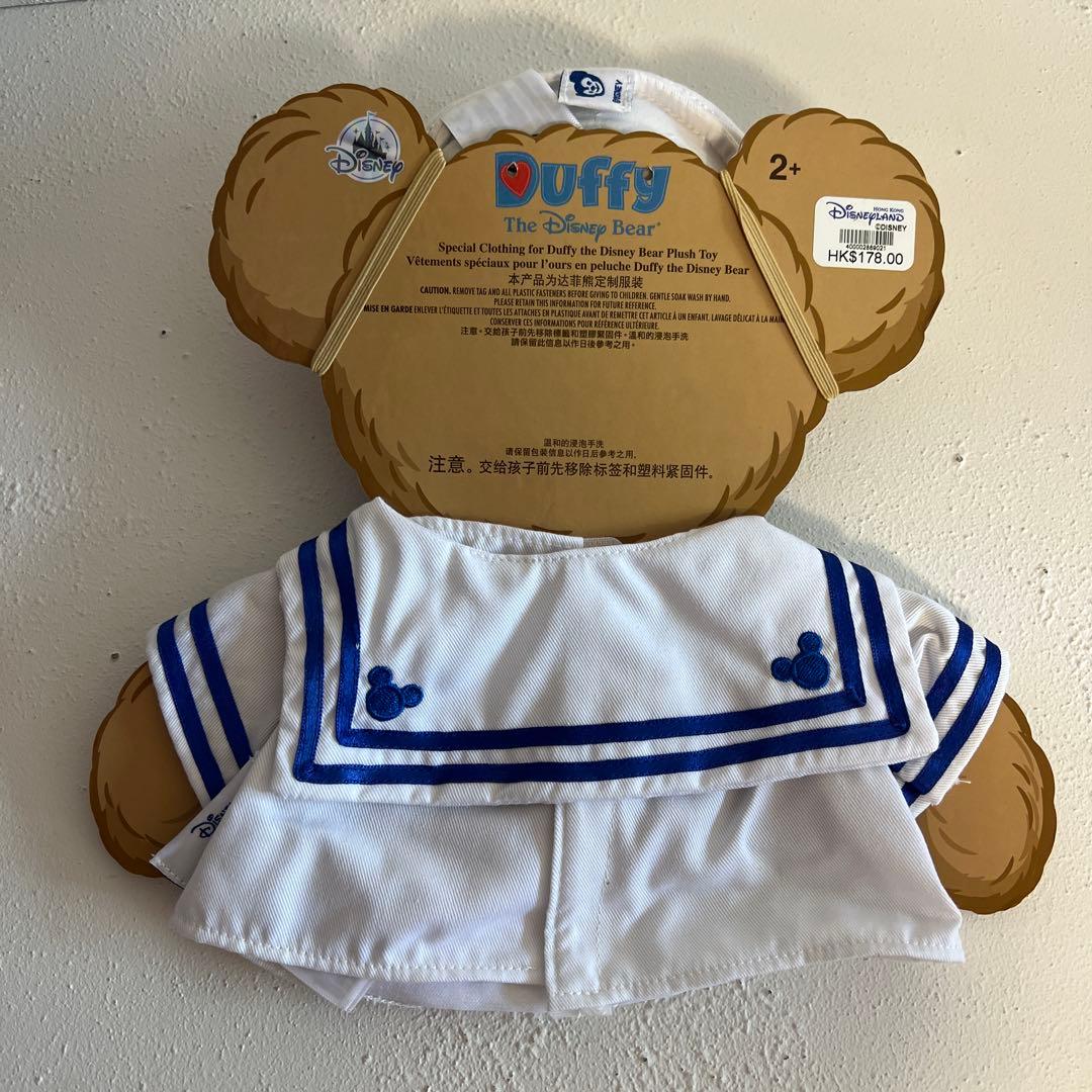 香港ディズニーランド　ダッフィー セーラー服　コスチューム