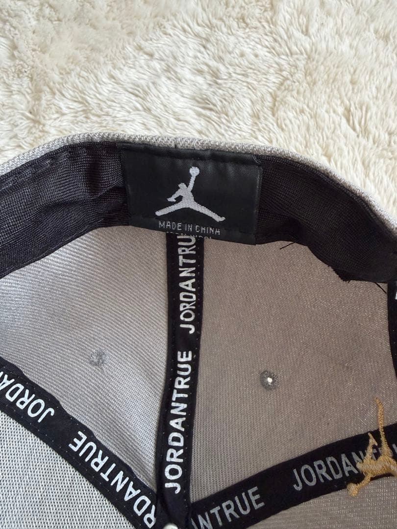 Jordan ベースボールキャップ グレー/ ブラック