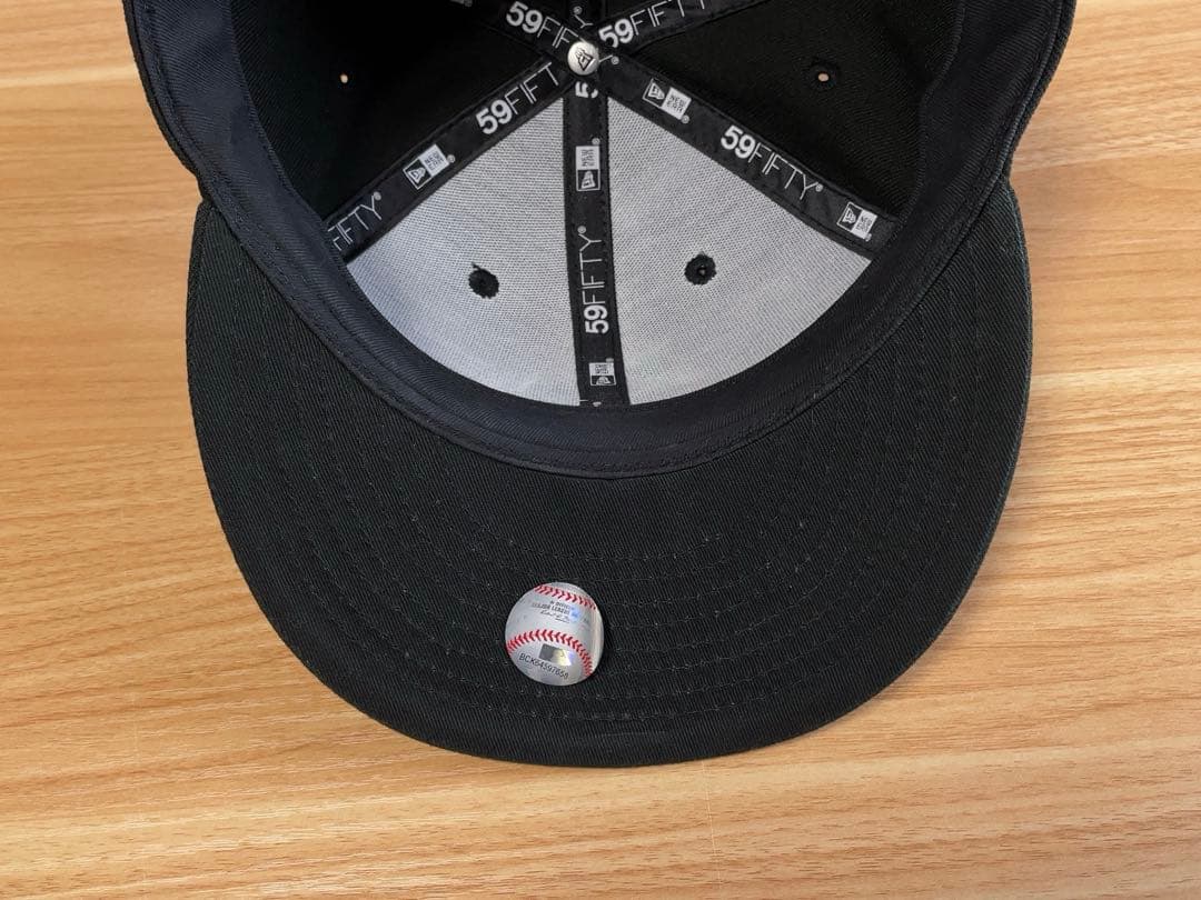 美品 ニューエラ パドレス 59FIFTY キャップ ティファニー ブラック