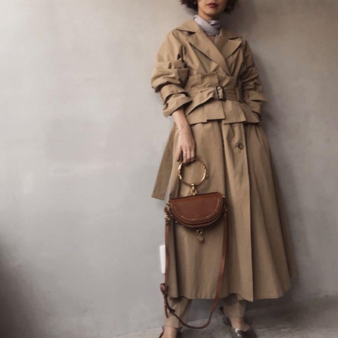 新品未使用 アメリCORSET REVERSIBLE TRENCH COAT