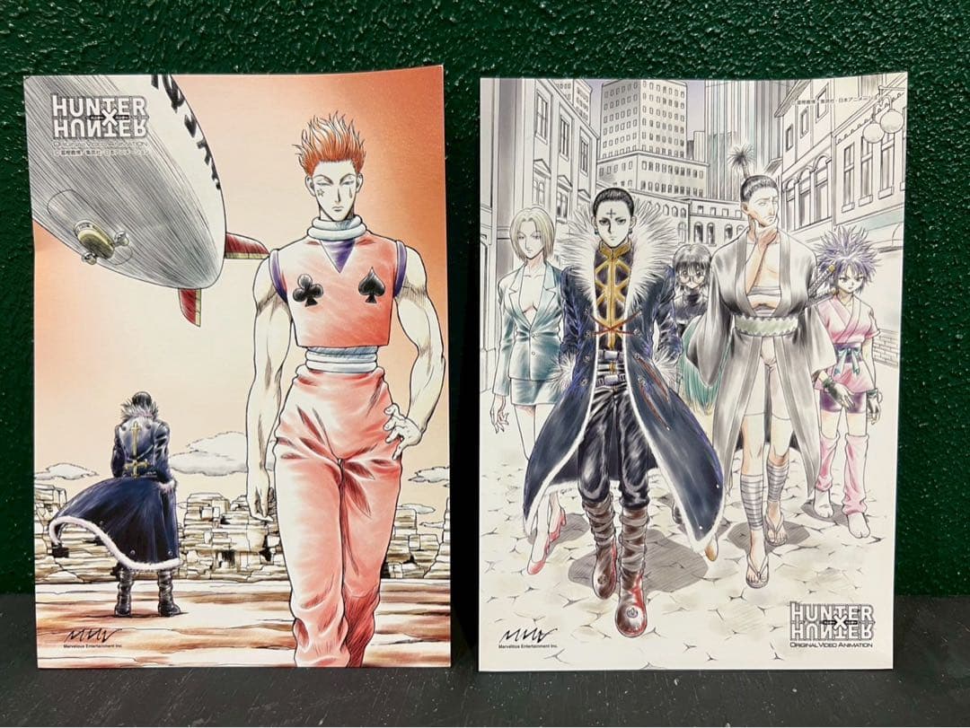 HUNTER×HUNTER OVA G.I DVD ポストカード セット