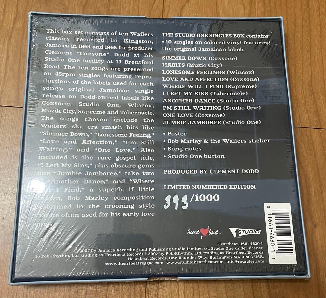 洋楽 THE WAILERS - THE STUDIO ONE SINGLES BOX