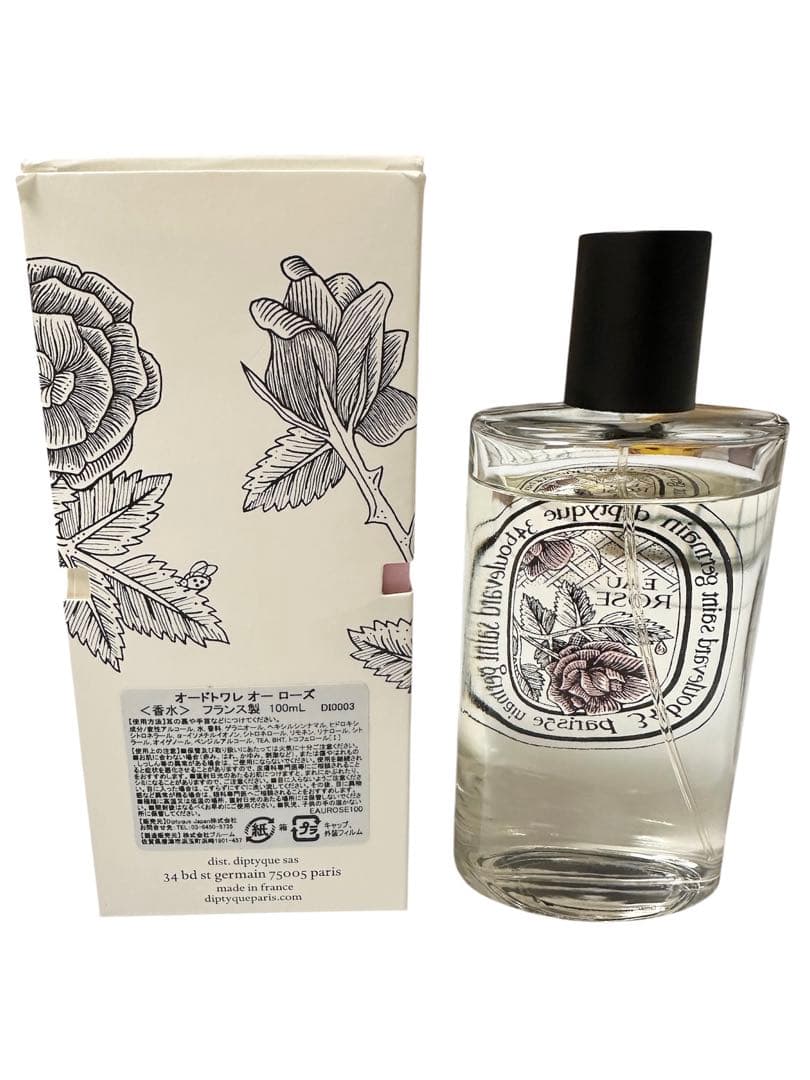 旧ボトル Diptyque eau rose 100ml