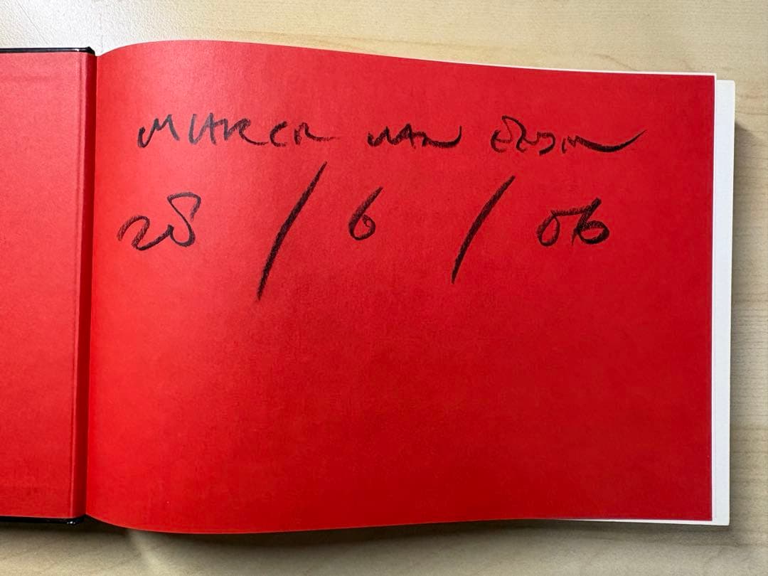 アート・デザイン・音楽 Eelia Marcel Van Eeden signed