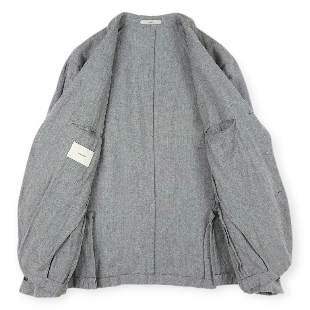 【美品】BOGLIOLI DOVER シワ加工 リネンウール アンコンジャケット