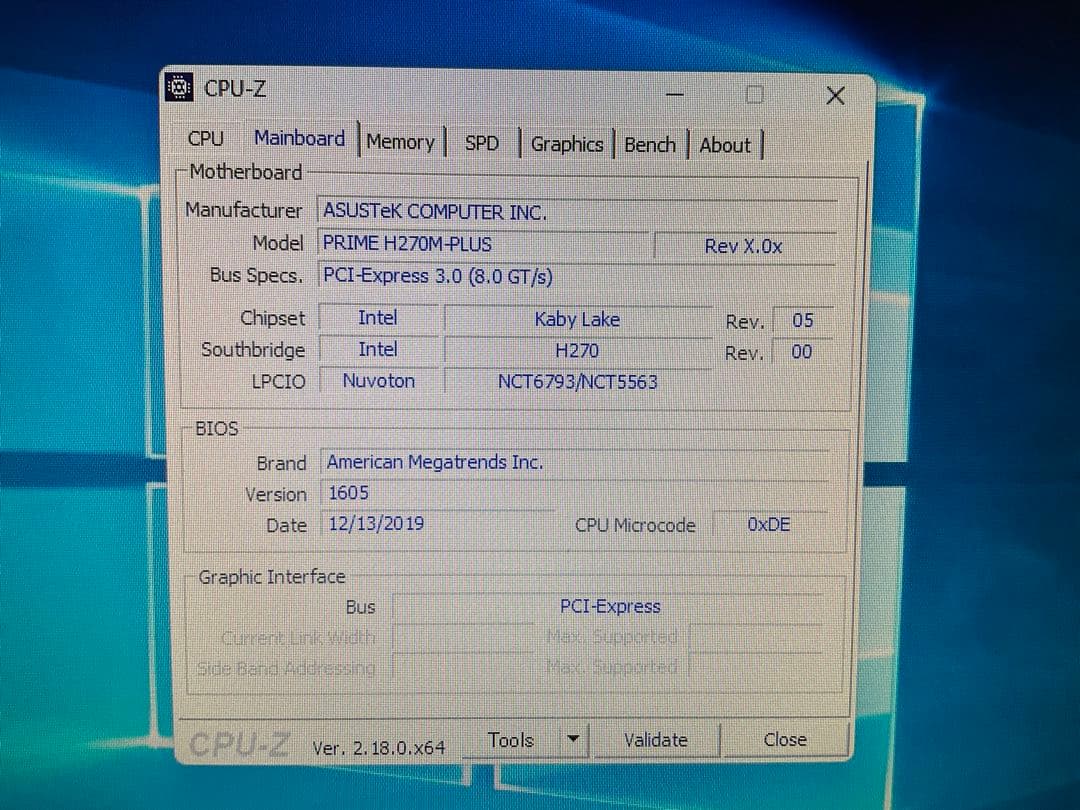Intel Core i7-7700 & PRIME H270M-PLUSセット