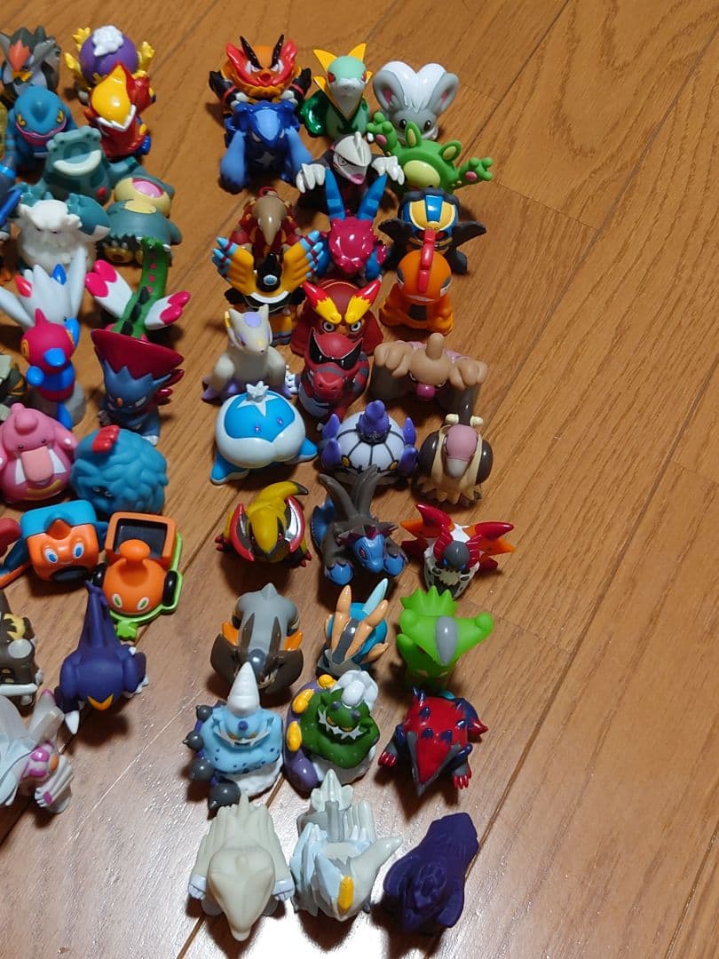 ポケモンキッズ　122体まとめ売り　クリア・伝説あり　最終進化多数　初代〜BW