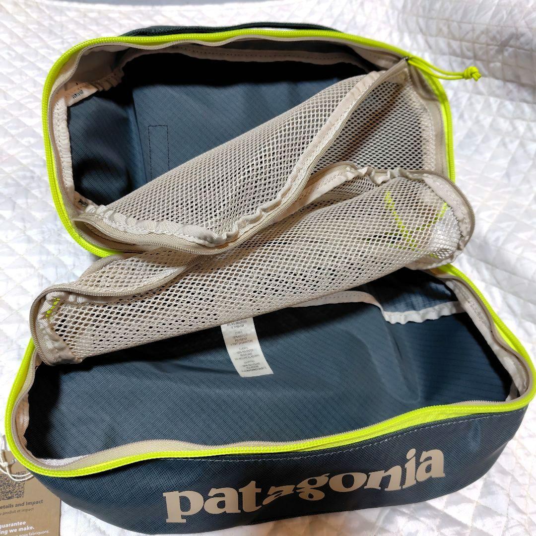 patagonia パタゴニア ブラックホールキューブ 6L ネイビー×グリーン