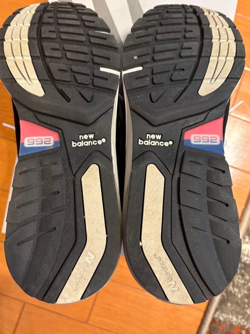 new balance u992bk black ブラック/グ レースニーカー