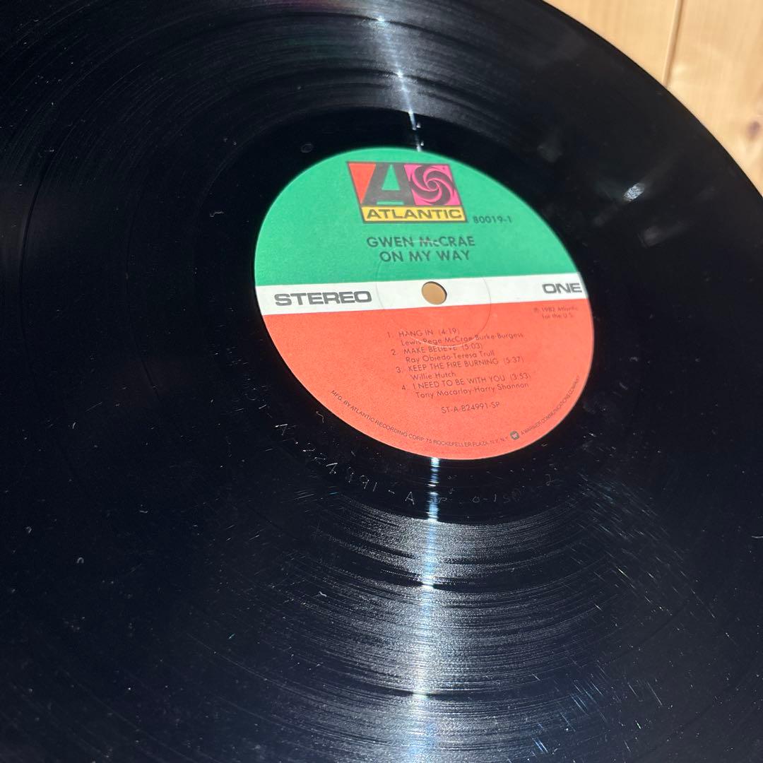 [usオリジナル] Gwen mccrae On My Way レコード LP