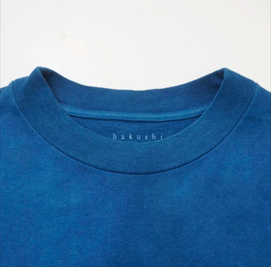 【しげ様】buaisou 藍染Tシャツ 半袖 L インディゴ 日本製 美品