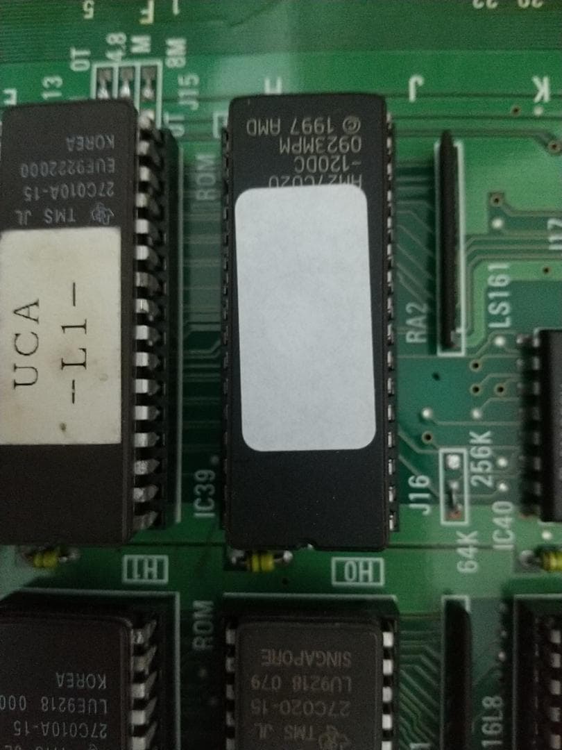 アンダーカバーコップス　基板部分交換品　サビあり　一部romｃ　コンデンサ交換済