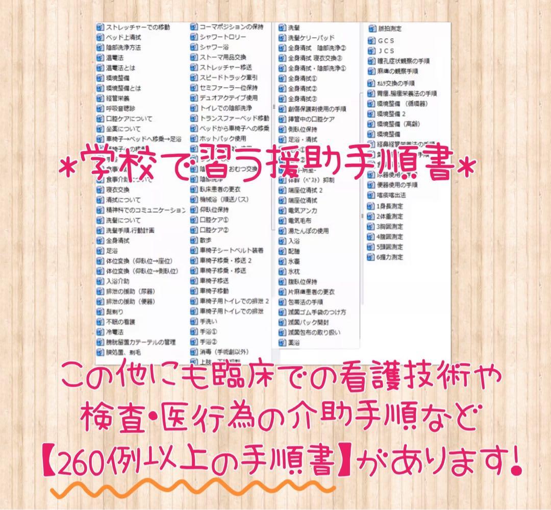 看護学生 看護学校 看護実習 看護師 国試 アセスメント 関連図 実習記録 資料