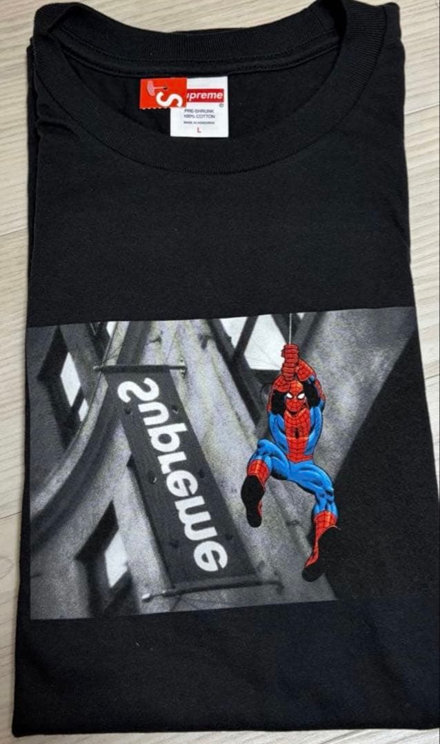 Supreme スパイダーマン Tシャツ Lサイズ