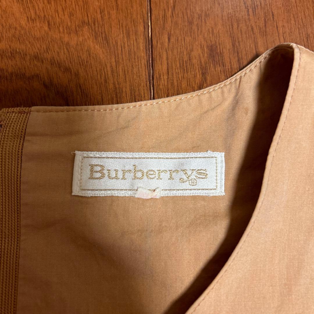 Burberrys ベージュ 半袖 ワンピース
