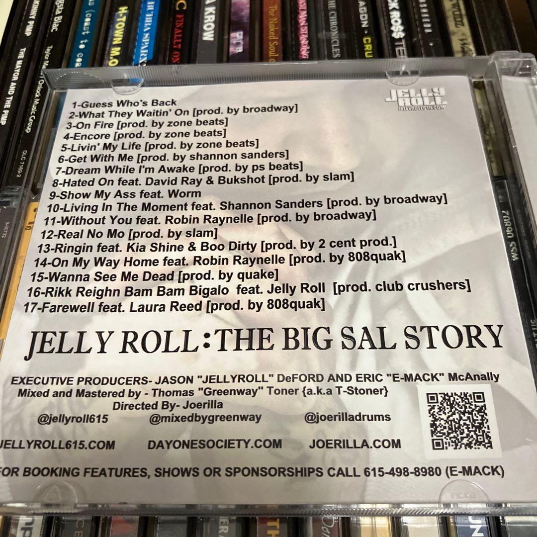 洋楽 Jelly Roll The Big Sal Story Rare G-Rap