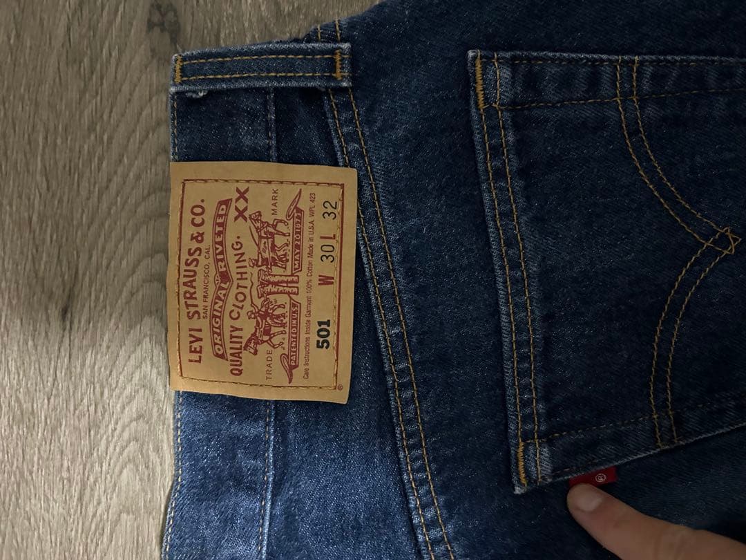 【美品】Levi's 501 USAデニムパンツ W30 97年製