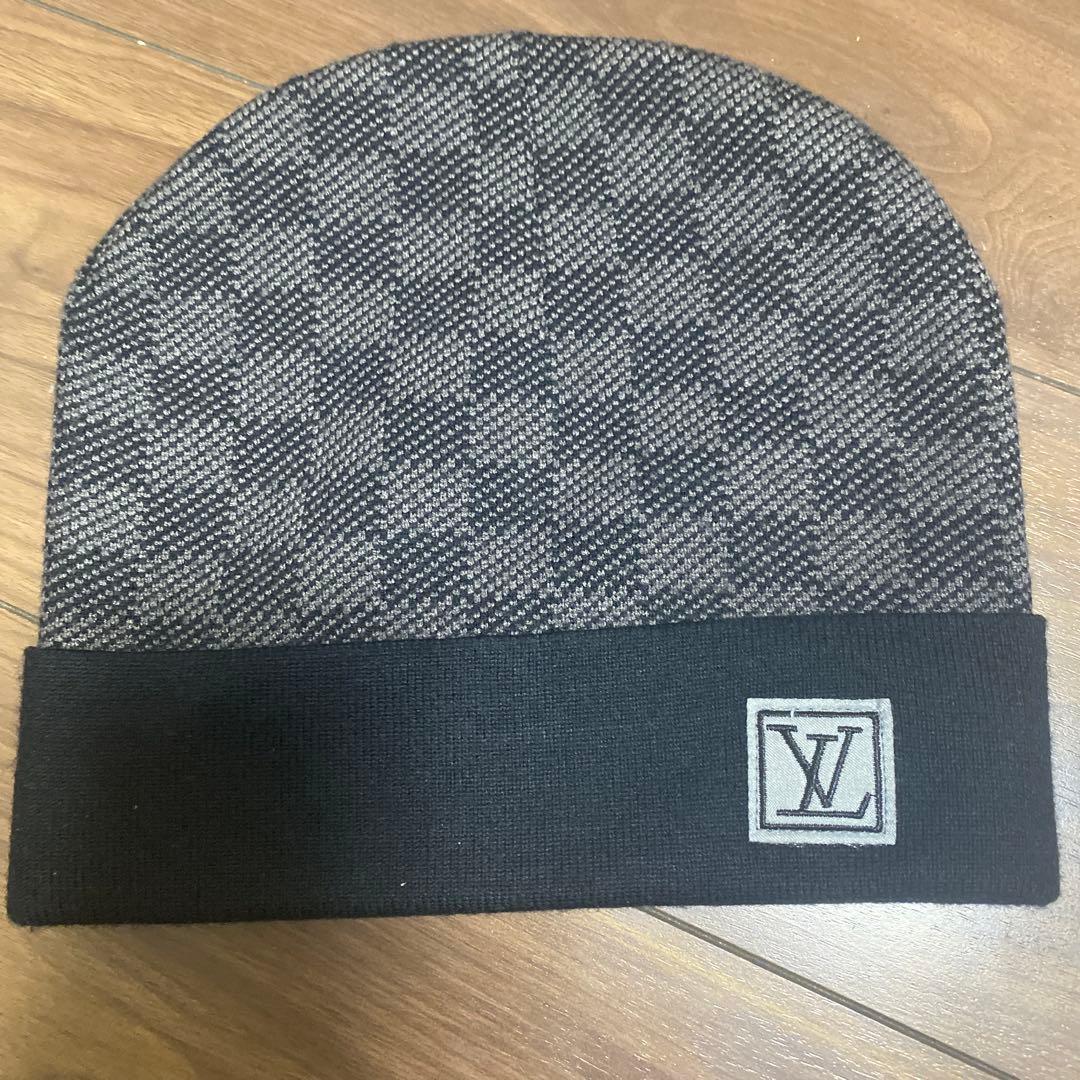 LOUIS VUITTON ダミエニット帽