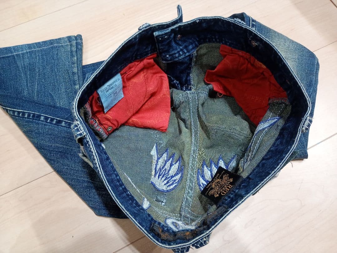 【美品】 RED PEPPER デニム ジーンズ 26 ブルー 486